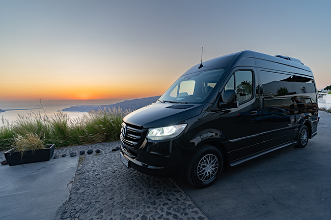 Local driver and private tour guide in Santorini